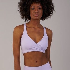 Gymshark Elite Bra in Lilac